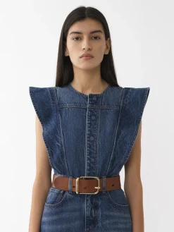 Women Chloé Ankle-Length Flared Dress