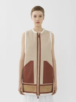 Women Chloé Aviator Gilet