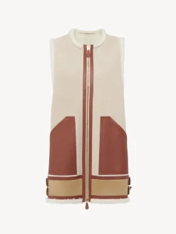 Women Chloé Aviator Gilet