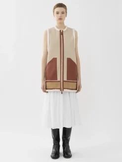 Women Chloé Aviator Gilet