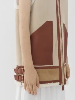 Women Chloé Aviator Gilet