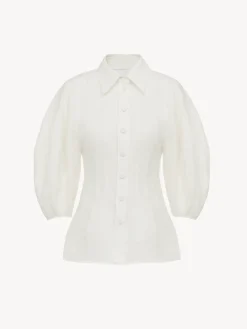 Women Chloé Balloon-Sleeve Shirt