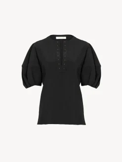 Women Chloé Balloon-Sleeve Top