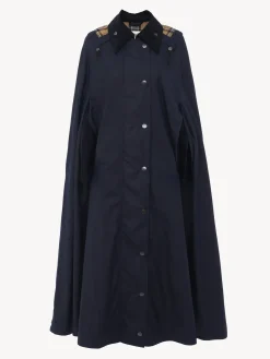 Women Chloé Barbour For Chloe "Hadrien" Long Cape