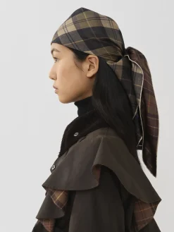 Women Chloé Barbour For Chloe Printed Scarf