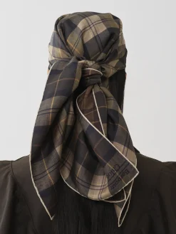 Women Chloé Barbour For Chloe Printed Scarf