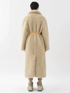 Women Chloé Belted Cocoon Coat