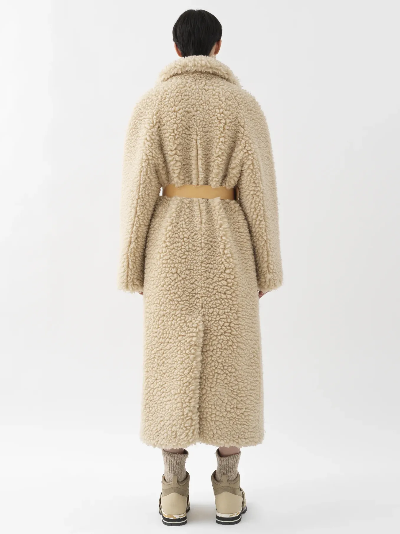Women Chloé Belted Cocoon Coat