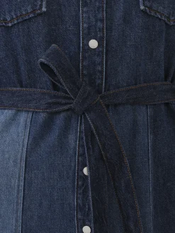 Women Chloé Belted Midi Shirt Dress