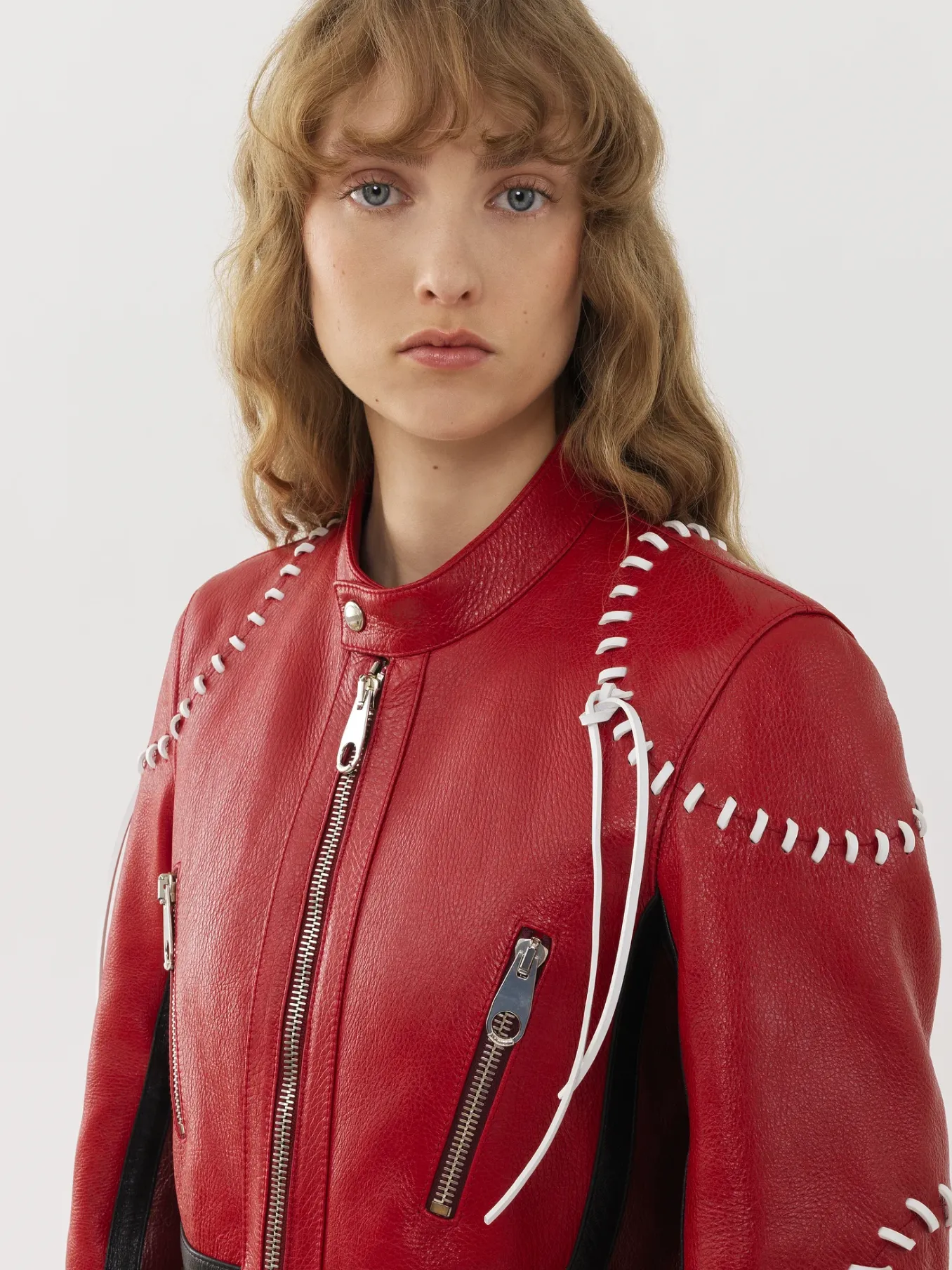 Women Chloé Biker Coat