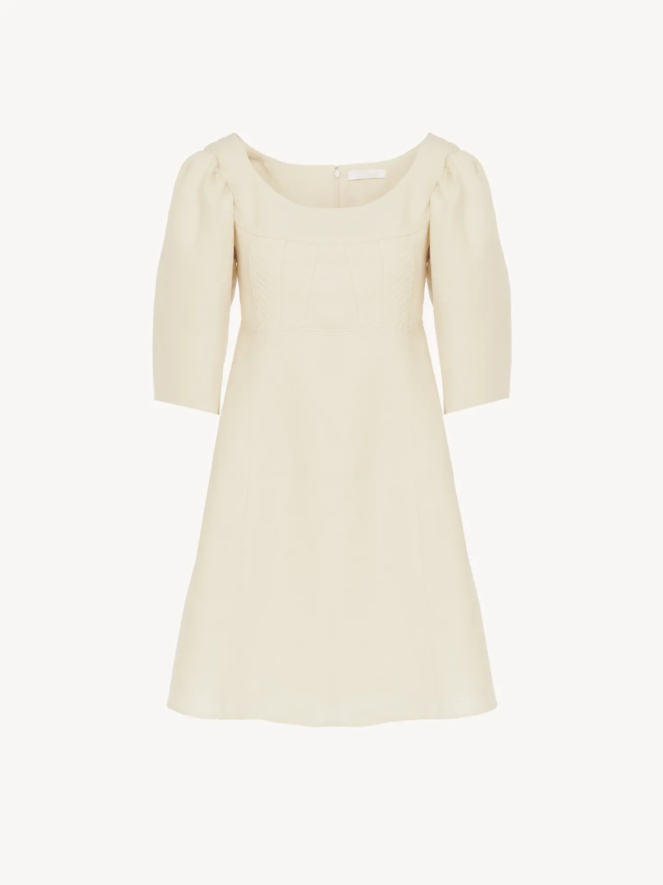Women Chloé Boat-Neck Mini Dress