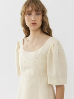 Women Chloé Boat-Neck Mini Dress