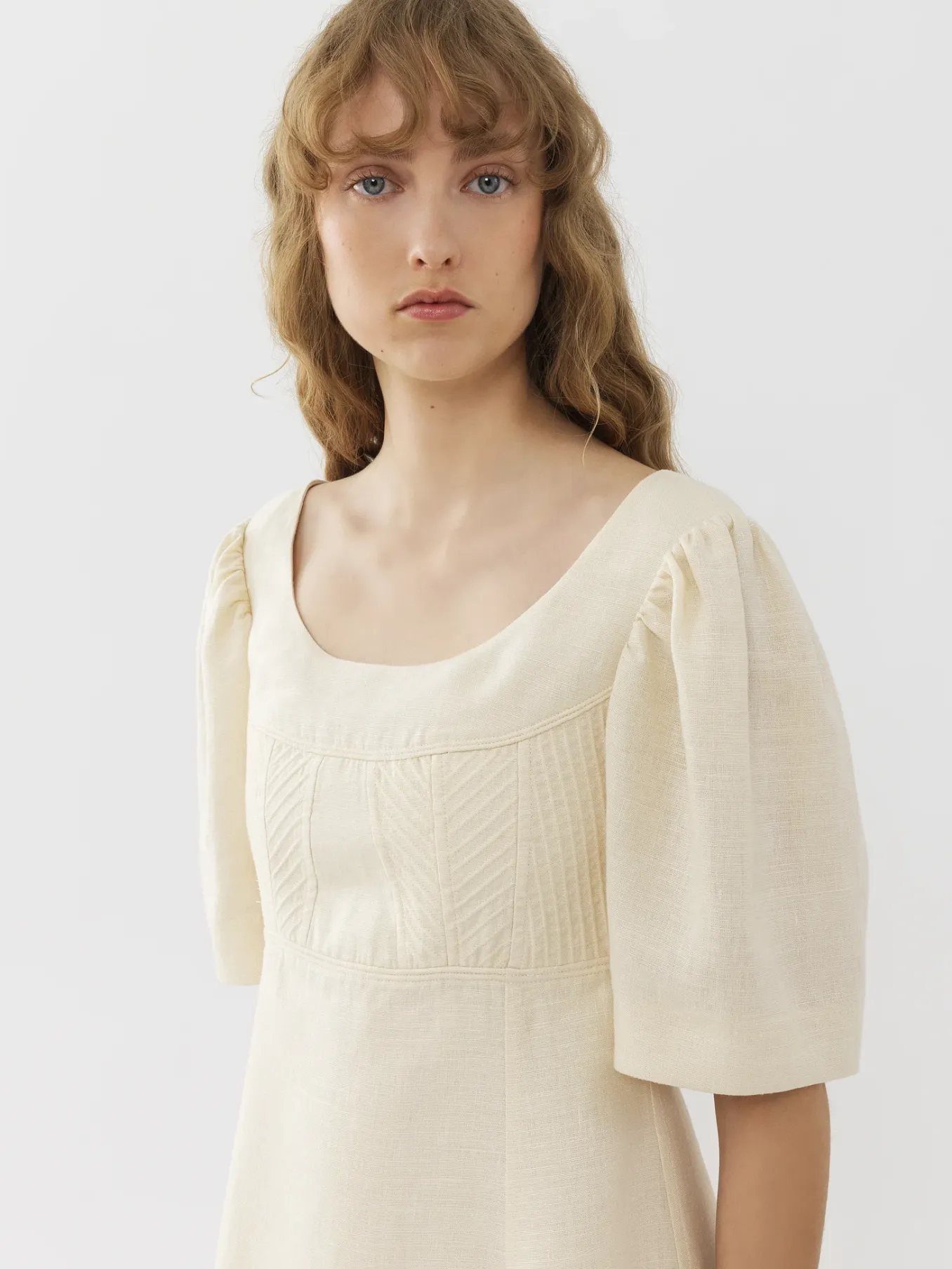 Women Chloé Boat-Neck Mini Dress