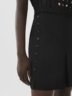 Women Chloé Button-Detailed Mini Skirt