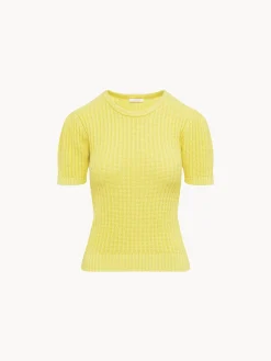Women Chloé Cable Knit Top