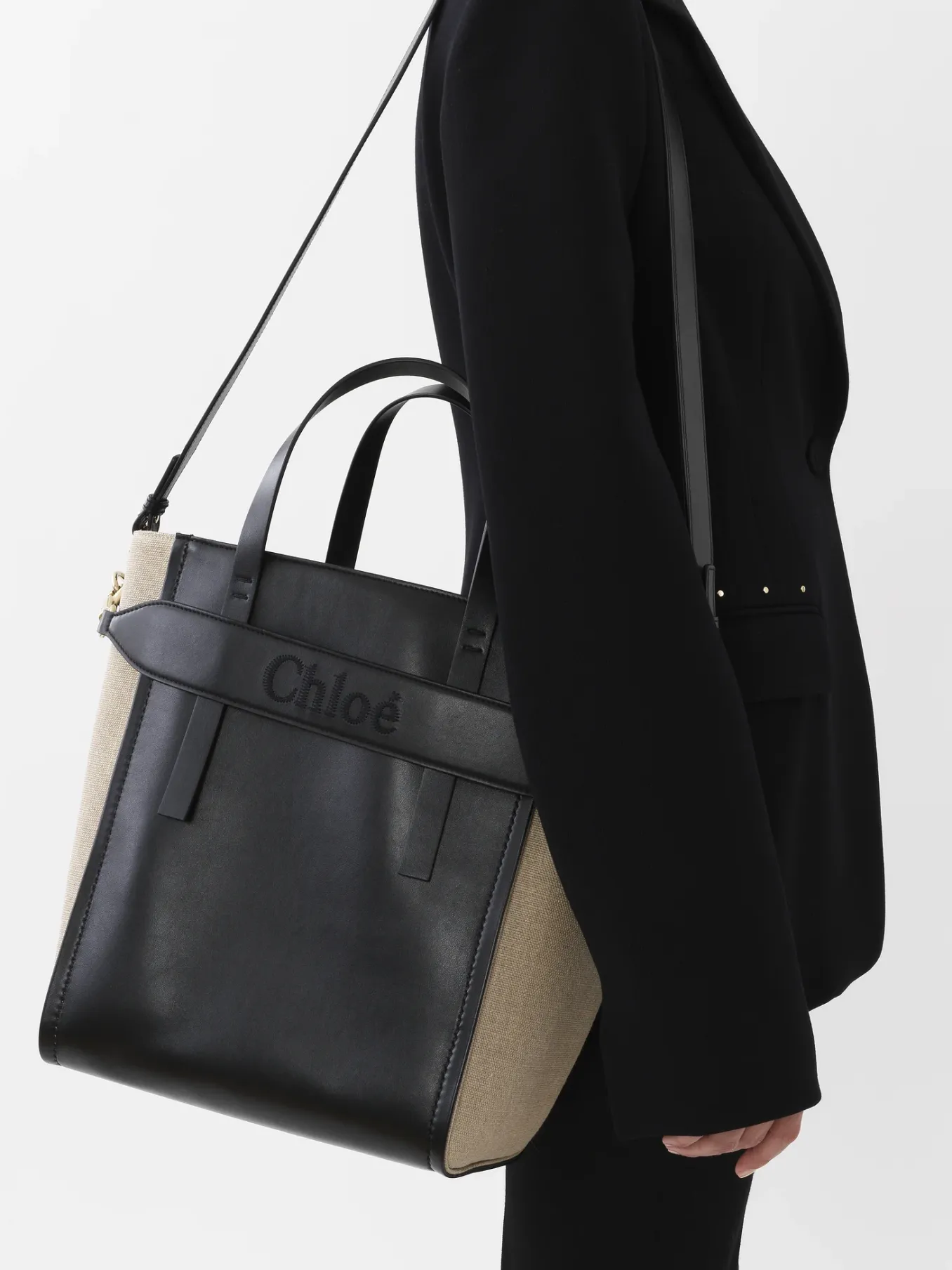 Women Chloé Chloe Sense Medium Tote Bag