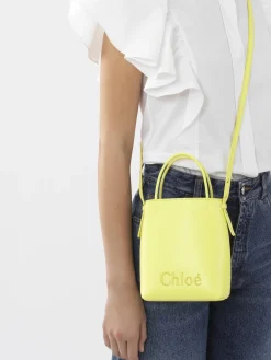 Women Chloé Chloe Sense Micro Tote Bag