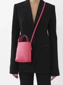 Women Chloé Chloe Sense Micro Tote Bag