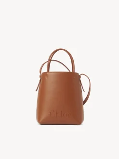 Women Chloé Chloe Sense Micro Tote Bag