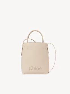 Women Chloé Chloe Sense Micro Tote Bag