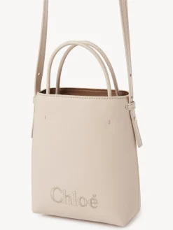Women Chloé Chloe Sense Micro Tote Bag
