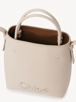 Women Chloé Chloe Sense Micro Tote Bag