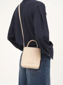 Women Chloé Chloe Sense Micro Tote Bag