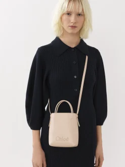 Women Chloé Chloe Sense Micro Tote Bag