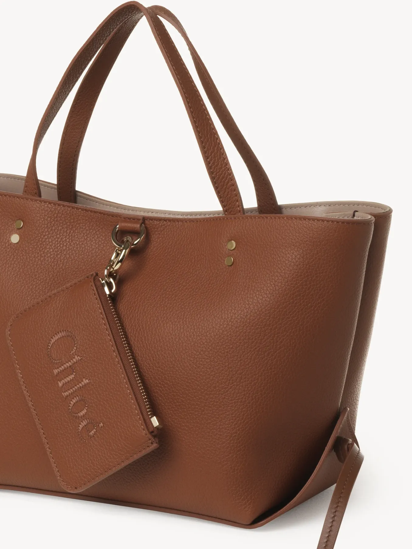 Women Chloé Chloe Sense Small East-West Tote Bag