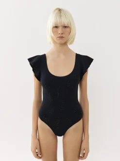 Women Chloé Chloe X Eres Philippine Wing-Sleeve Swimsuit