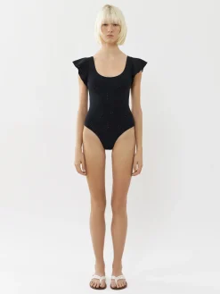 Women Chloé Chloe X Eres Philippine Wing-Sleeve Swimsuit
