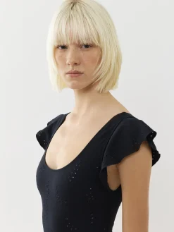 Women Chloé Chloe X Eres Philippine Wing-Sleeve Swimsuit