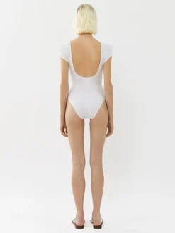 Women Chloé Chloe X Eres Philippine Wing-Sleeve Swimsuit