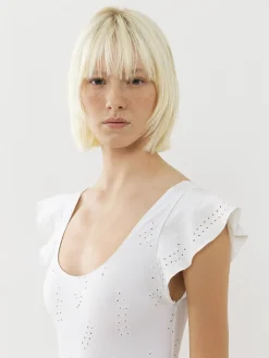 Women Chloé Chloe X Eres Philippine Wing-Sleeve Swimsuit