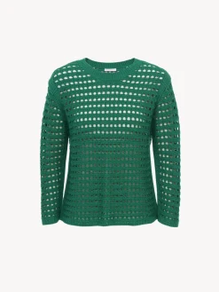 Women Chloé Chunky Crochet Sweater