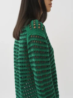 Women Chloé Chunky Crochet Sweater