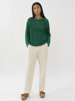 Women Chloé Chunky Crochet Sweater