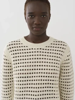 Women Chloé Chunky Crochet Sweater