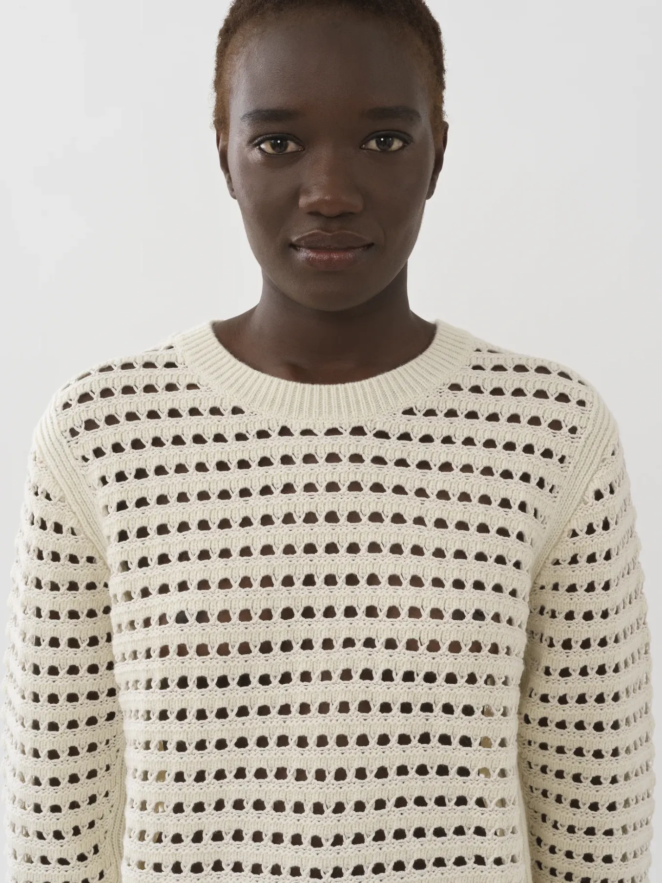 Women Chloé Chunky Crochet Sweater