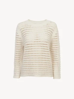Women Chloé Chunky Crochet Sweater