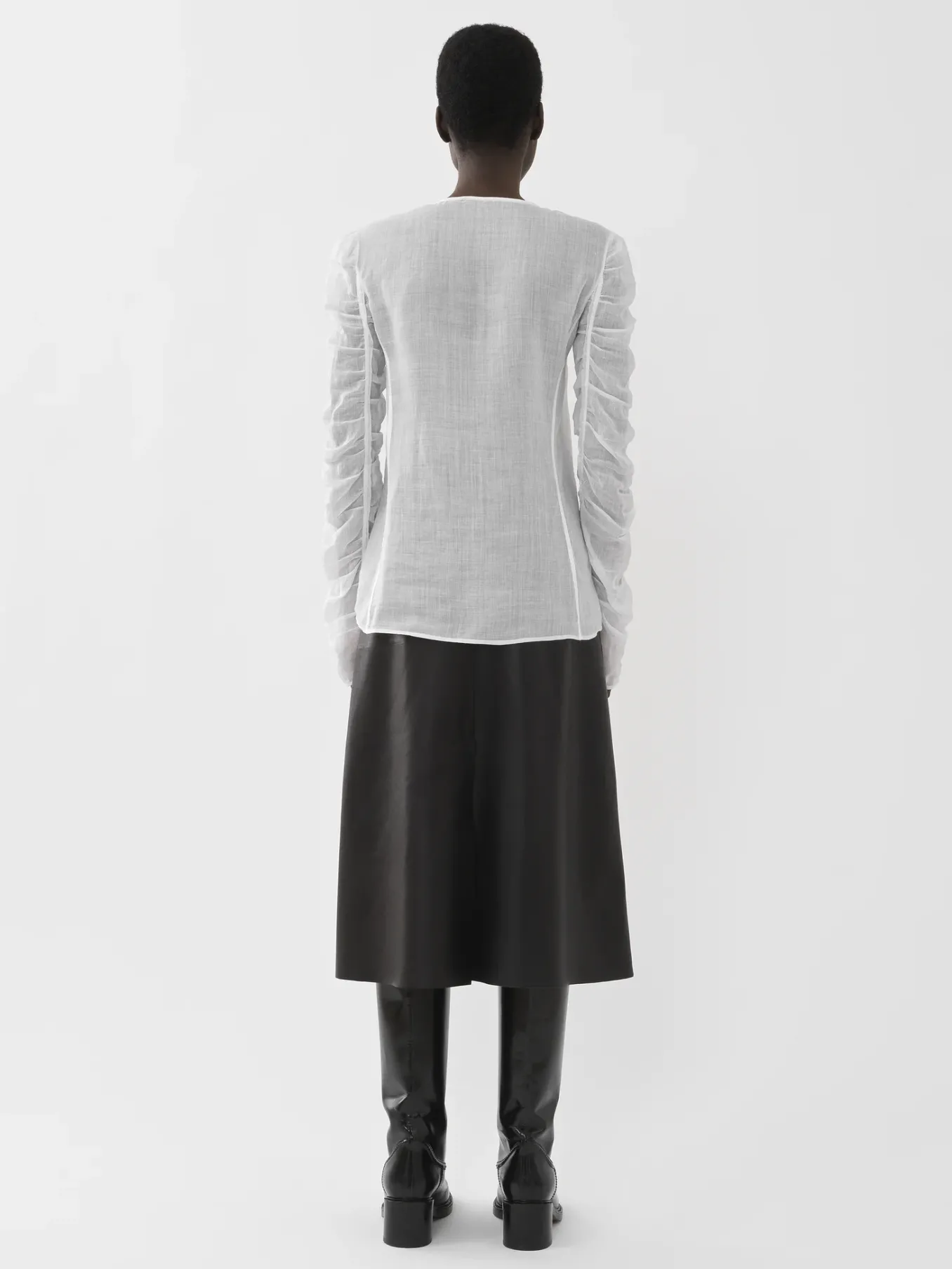 Women Chloé Collarless Blouse