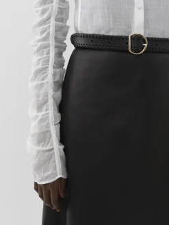 Women Chloé Collarless Blouse