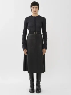 Women Chloé Collarless Blouse