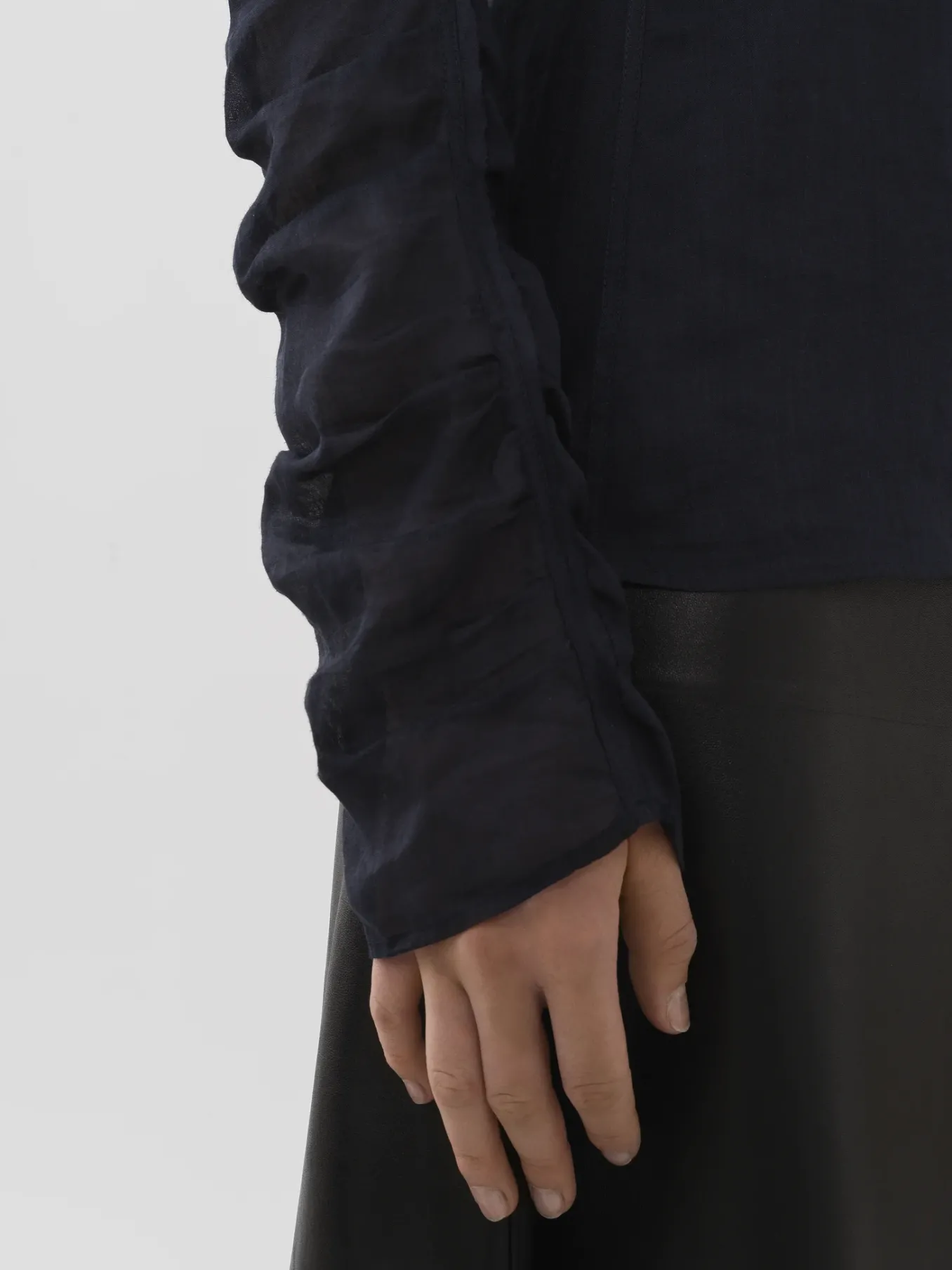 Women Chloé Collarless Blouse