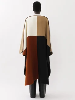 Women Chloé Colour-Block Poncho