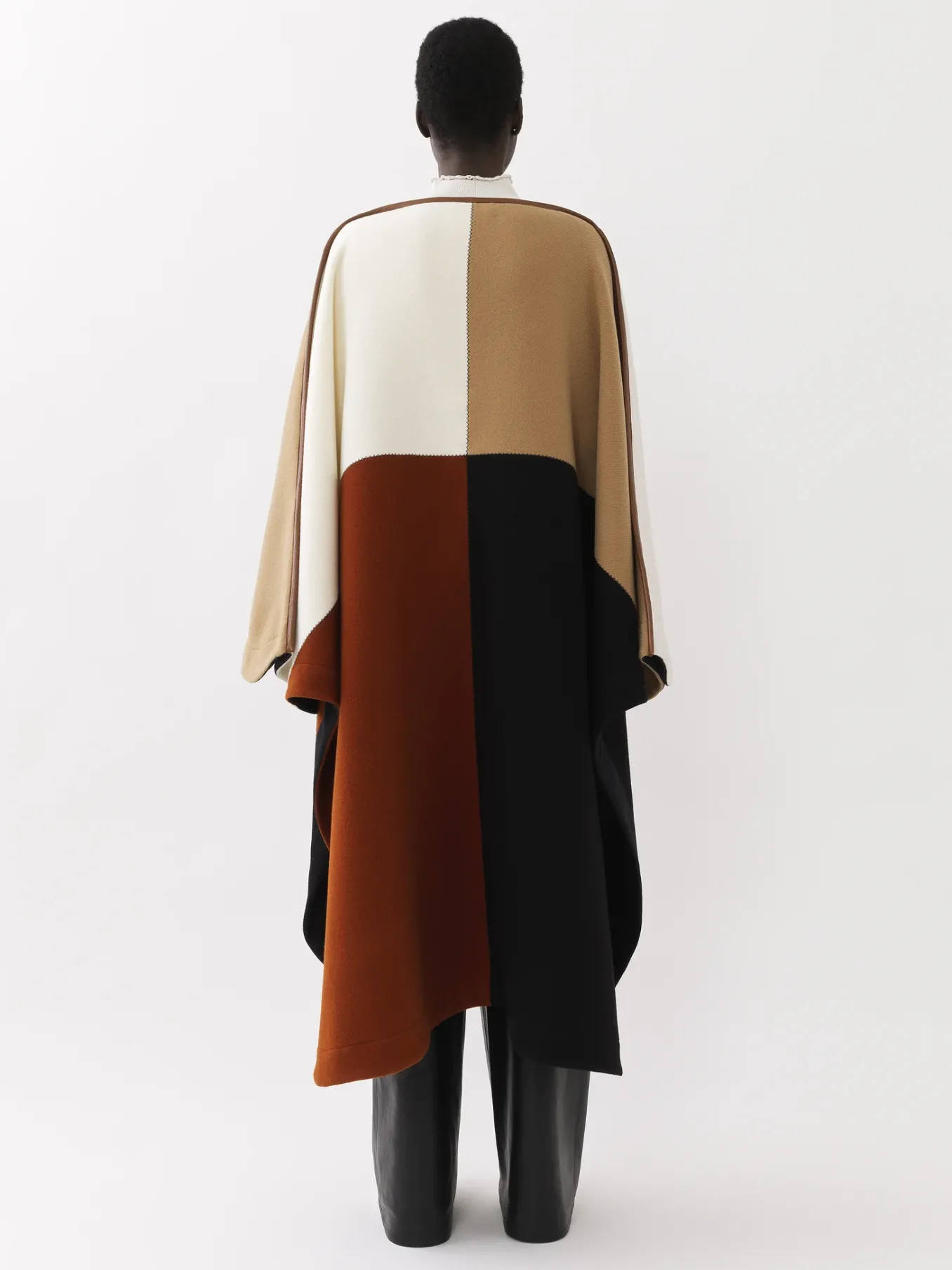 Women Chloé Colour-Block Poncho