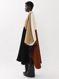 Women Chloé Colour-Block Poncho