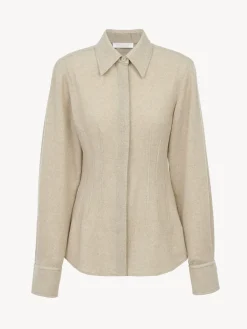Women Chloé Corset-Detail Shirt