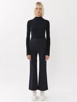 Women Chloé Cropped Bootcut Trousers