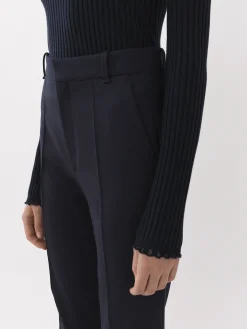 Women Chloé Cropped Bootcut Trousers